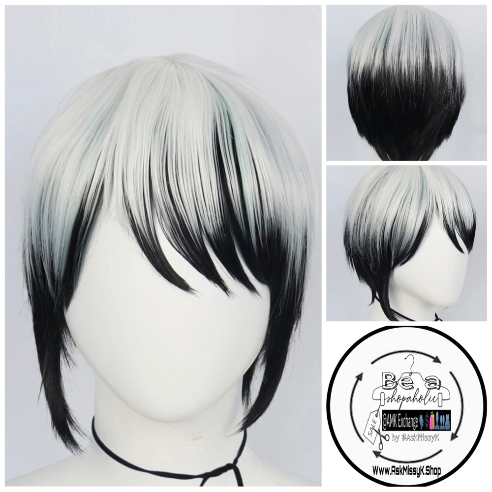 SEOUL SNATCHER | Edgy B/W 🖤🤍 K-Pop Bob Wig